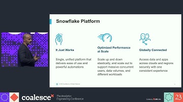 Enhancing the developer experience with the power of Snowflake and dbt - Coalesce 2023