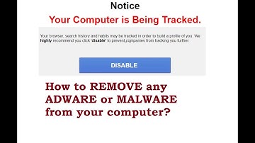 How to REMOVE any ADWARE or MALWARE from your computer? Free Tools included