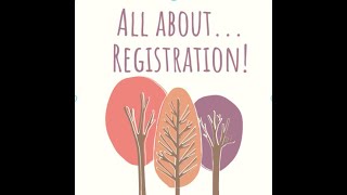 Tips for Registration