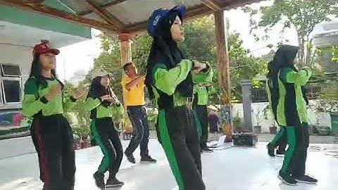 Anak sd senam entah apa yang merasukimu tiktok virall