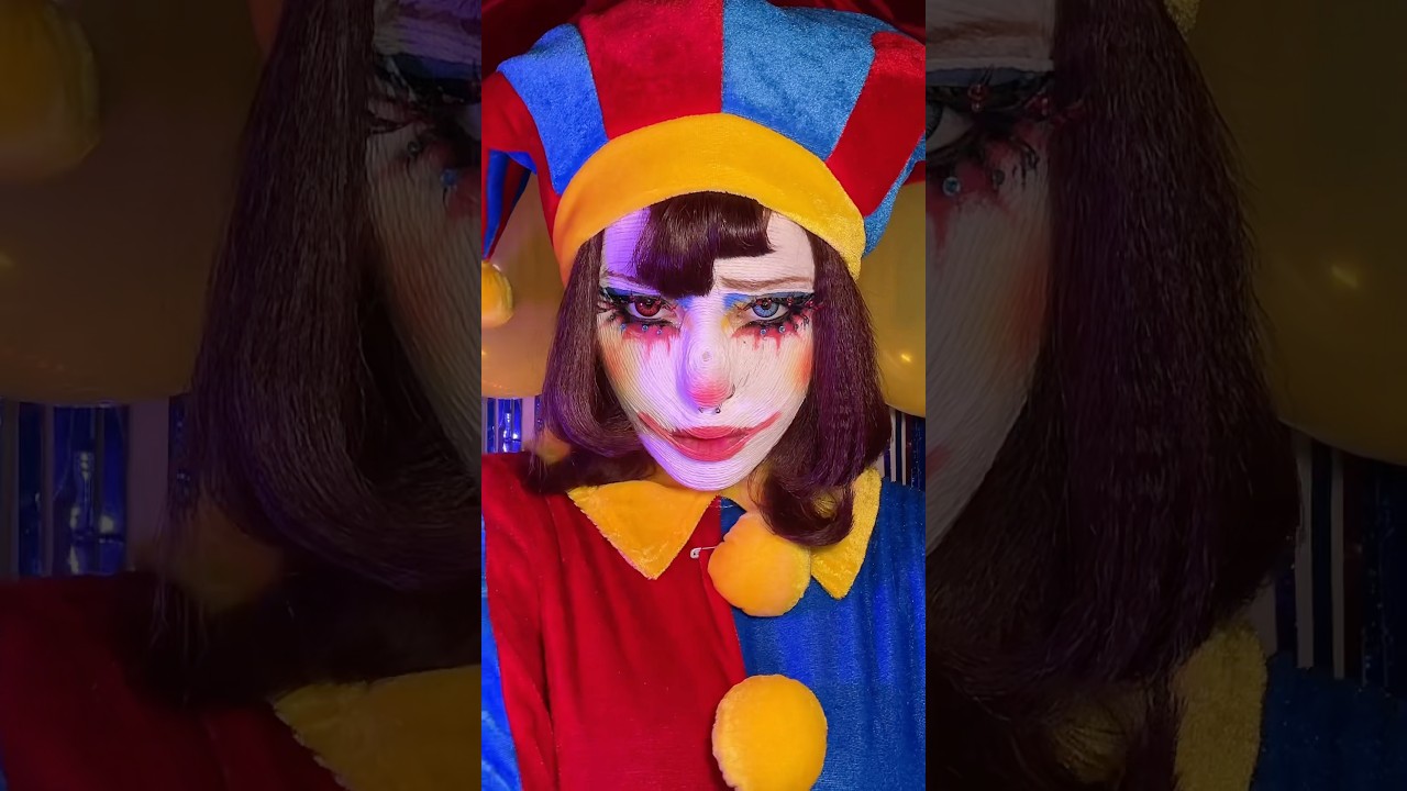 makeup ib: anna__sfx on instagram #cosplay #makeup #theamazingdigitalcircus #pomni