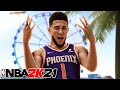 99 OVR DEVIN BOOKER BUILD can make IMPOSSIBLE GREENS on NBA 2K21