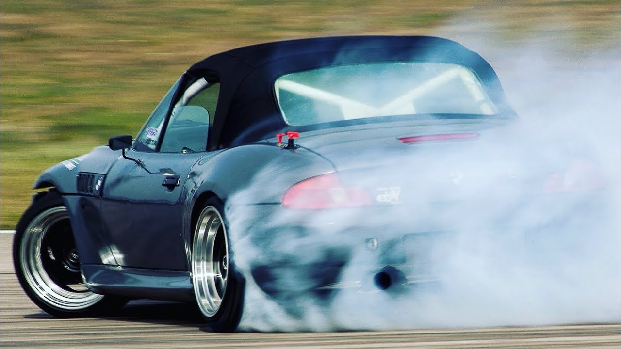 BMW Z3 Turbo Drift Car at DRIFTMATSURI Rockingham YouTube