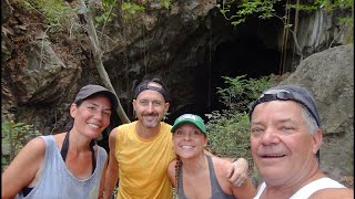 Cave In The Jungle - Underground Explore - Beautiful Mineral Formations - Steep Hike