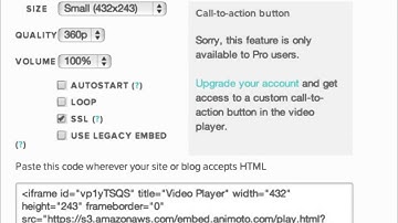 How to Embed an Animoto into Blogger