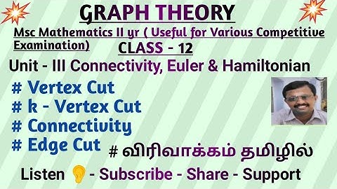 #trb #trb #polytecnictrb #mscmaths #graphth #vertexcut #kvertexcut #edgecut