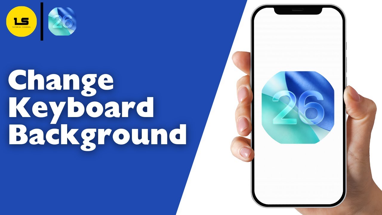 How To Change Keyboard Background in iPhone | How To Set Wallpaper in iPhone Keyboard