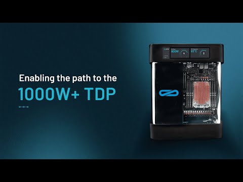Enabling the path to the 1000W+ TPD | Immersion  cooling for 1000W TDP | A collaboration with Intel - video from Submer