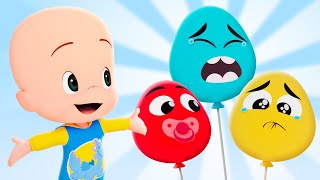 What’s wrong with the baby balloons? | Fruits colors   | Kids Education | Cleo & Cuquin