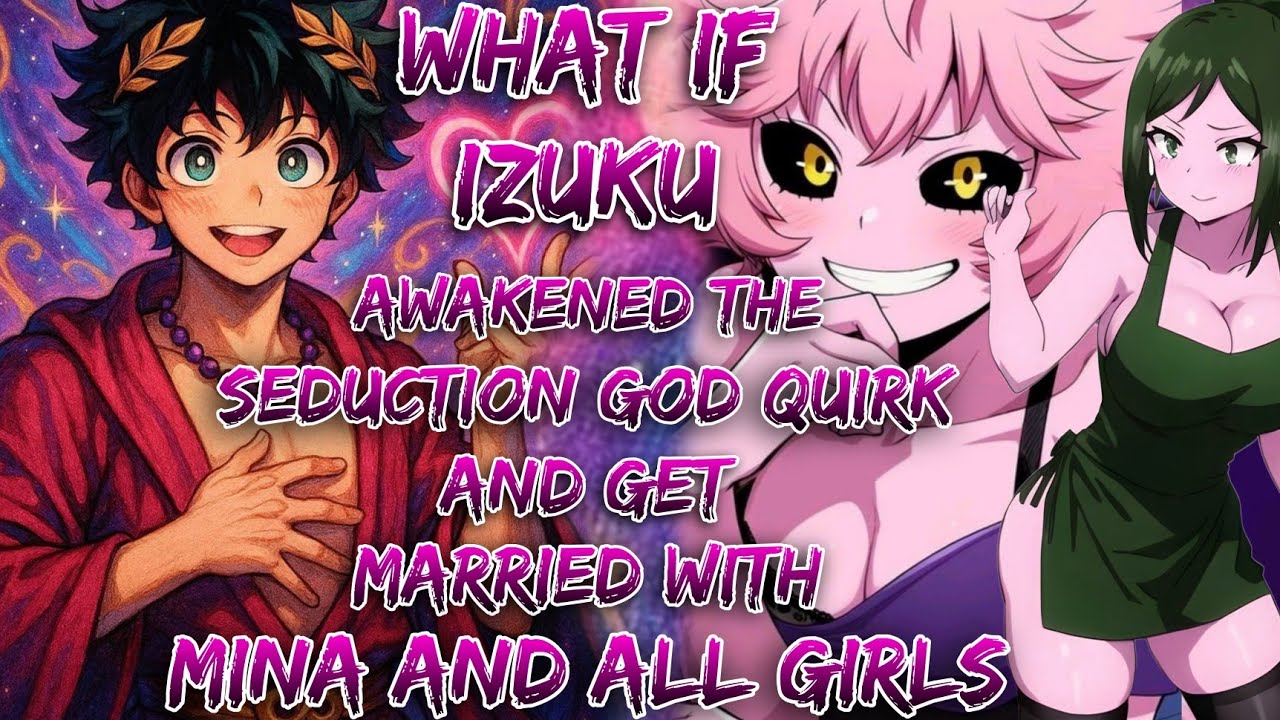 What If Deku Awakened The Seduction God Quirk And Get Married With Mina And All Girls