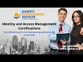 Identity and access management certifications