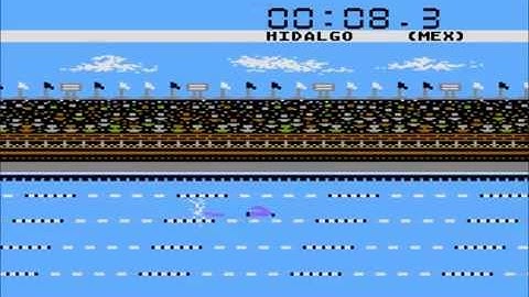 Summer Games for the Atari 8-bit family