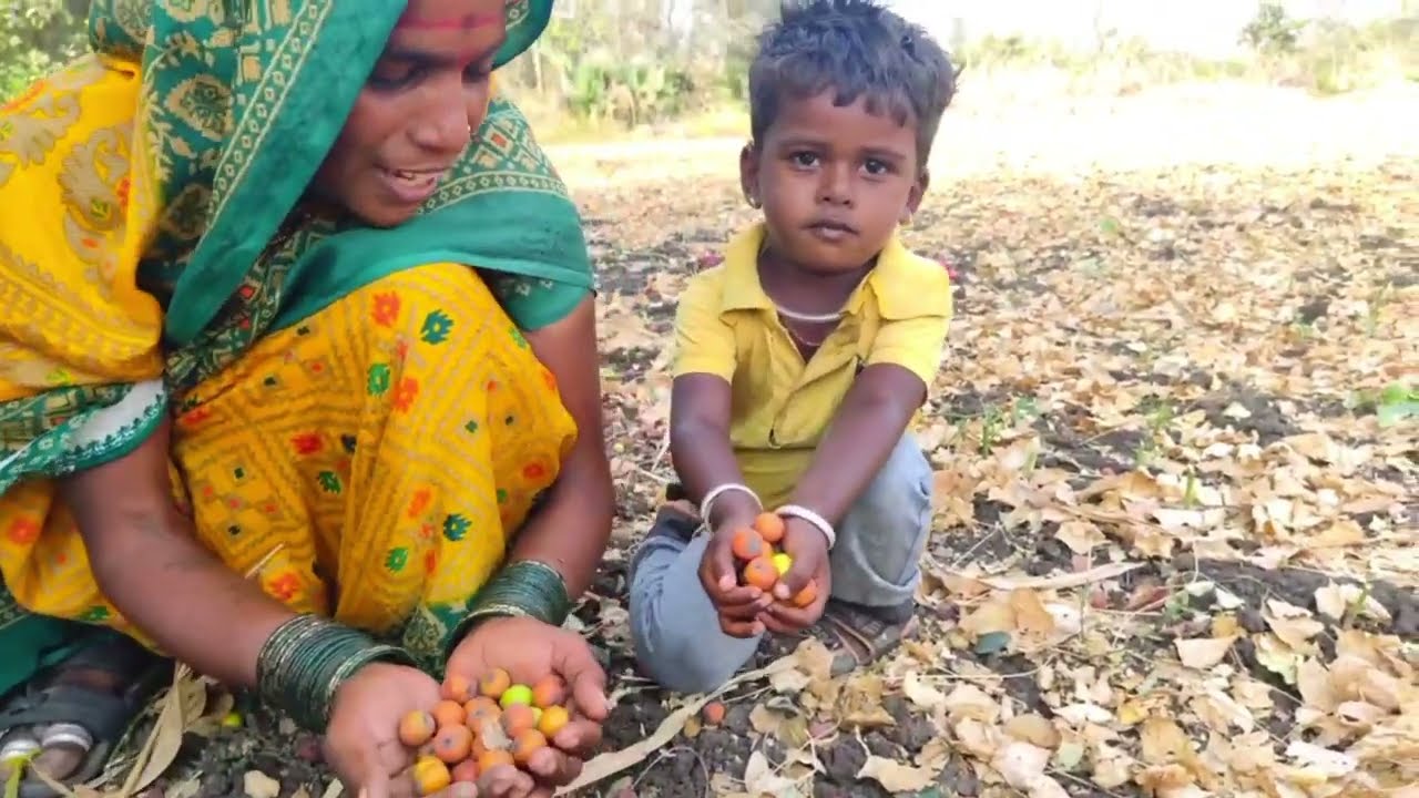 धम्माल मज्जा! - सागर, बानाई आणि अर्चना यांनी घेतला रानमेव्याचा आस्वाद 😋| dhangari jivan | sidu hake