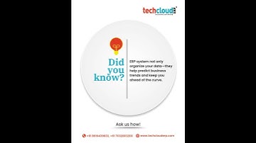 Did you know? ERP can predict business trends 🚀 | Tech Cloud ERP