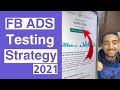 Facebook Ads Testing Strategy 2021 [ Dropshipping ]