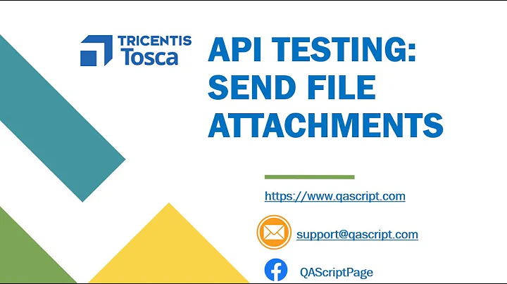 Tosca Tutorial | Lesson 87 - Send Attachments in API Messages using Tosca API Scan | API Testing |