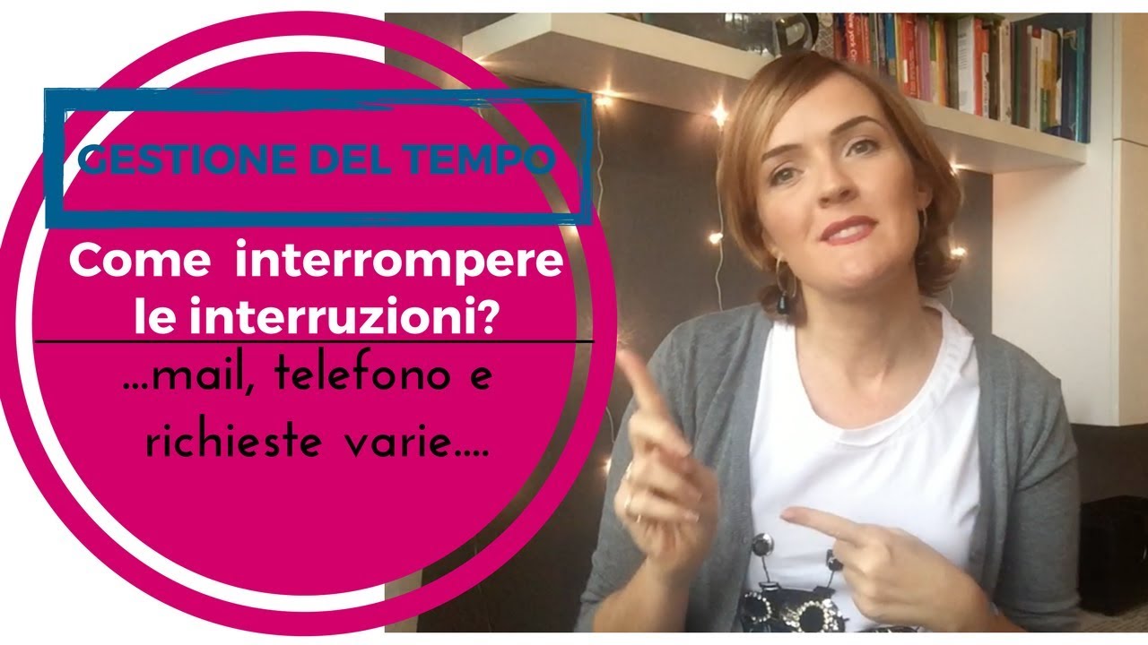 Come interrompere (e gestire) le interruzioni continue? bioenergetica productos