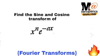 Fourier transform examples and solutions || problem 6