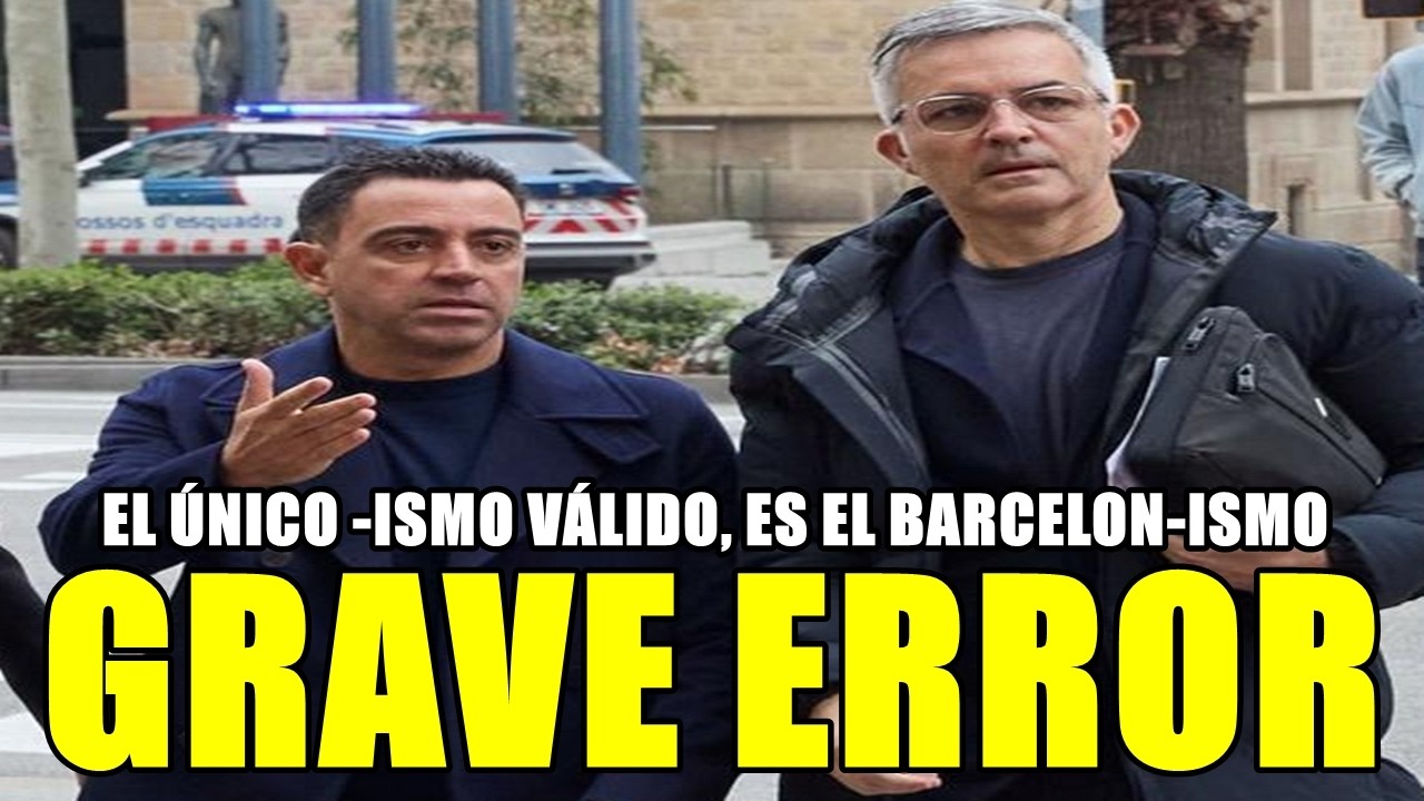 XAVI DA SU APOYO A VÍCTOR FONT | GRAVE ERROR. ASÍ ES COMO SE CREAN LOS 