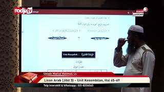 [LIVE] Ustadz Mas'ud Mahmud, Lc - Lisan Arab (jilid 3)