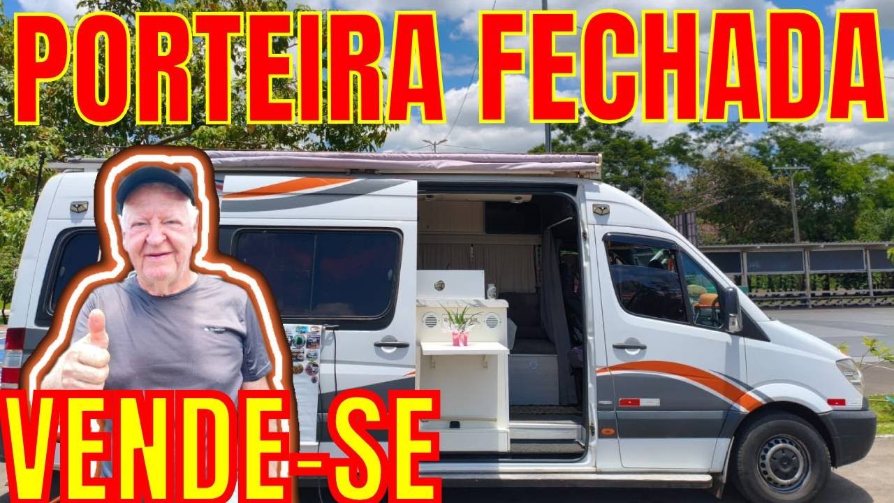 VENDE-SE MOTORHOME SPRINTER LINDONA | COM MONTE DE UTENSILIOS SÓ VOCÊ VENDO QUANTA COISA VAI JUNTO