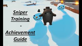 Sledding Game - Sniper Training screenshot 5