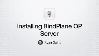 Install Bindplane Op Server