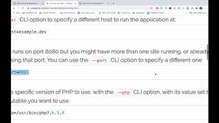 CodeIgniter 4 Running Your App