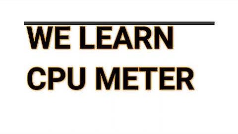 Monitoring CPU Usage with DEV C++ | CPU Meter Project