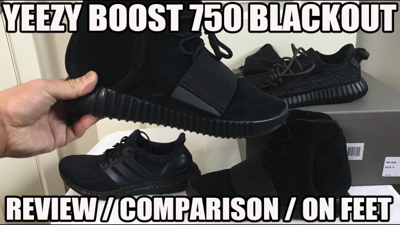 blackout yeezys