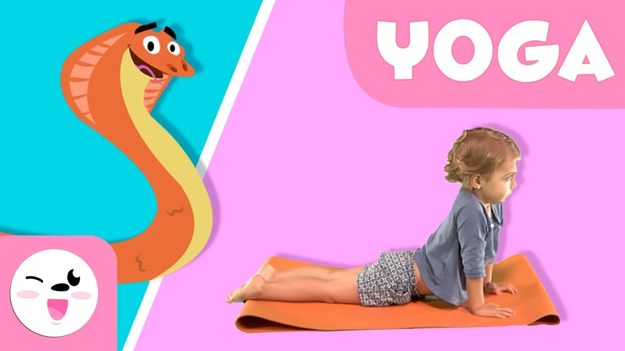 Premium Vector | Mom and son do yoga doing the snake pose