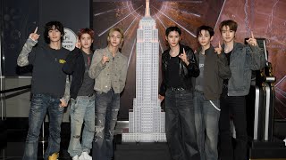 Riize Lights Up The Empire State Building In Celebration Of Their North American Tour