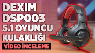 Mikrofonu Dikkat Çeken Oyuncu Kulaklığı - Dexim Dsp003