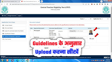 Problem📢CTET Form Main Photo Signature Kaise Upload Kare✅How to Resize CTET 2026 Photo and Signature