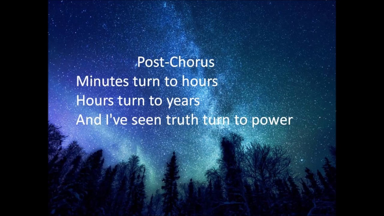 Truth to Power-OneRepublic lyrics
