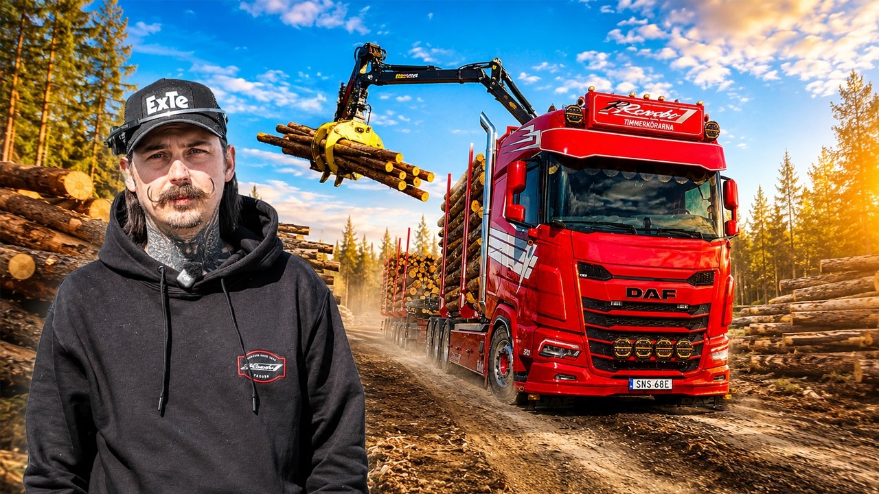 15 år i Timmerbil – idag driver Robert eget åkeri!