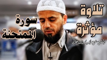 تلاوة إبداعية للشيخ شيخ أبو بكر الشاطري سورة الممتحنة، صلاة التراويح Sheikh Abu Bakr Al-Shatri
