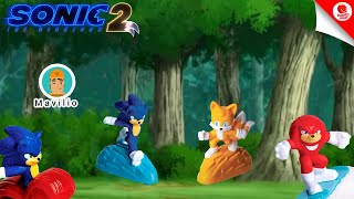 2022 Mcdonalds Sonic 2 Happy Meal Indonesia Set 1-4 Complete Part 1