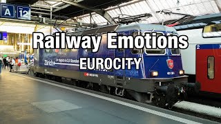 🚆 Cab ride through THREE COUNTRIES! EuroCity from Zurich to Lindau (Switzerland - Austria - Germany)