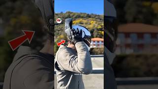 This New Technology Helmet Opens From Behind 😱