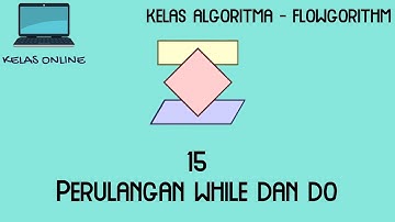 [Kelas Online] Belajar Flowgorithm - 15. Perulangan While dan Do