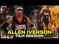 ALLEN IVERSON IN THE LAB FILM STUDY