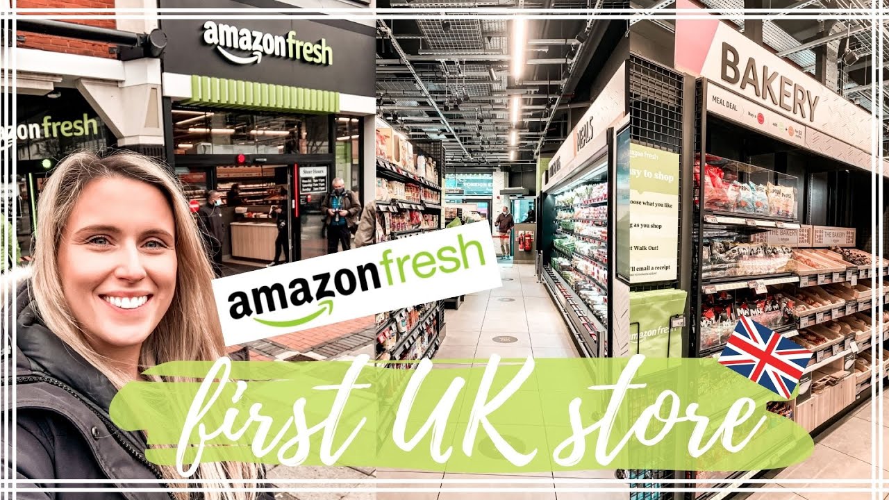 INSIDE THE  FRESH UK STORE- No Tills? Just Walk out!! 