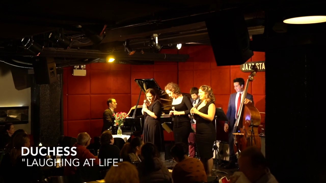 Duchess sings "Laughing at Life" at Jazz Standard YouTube