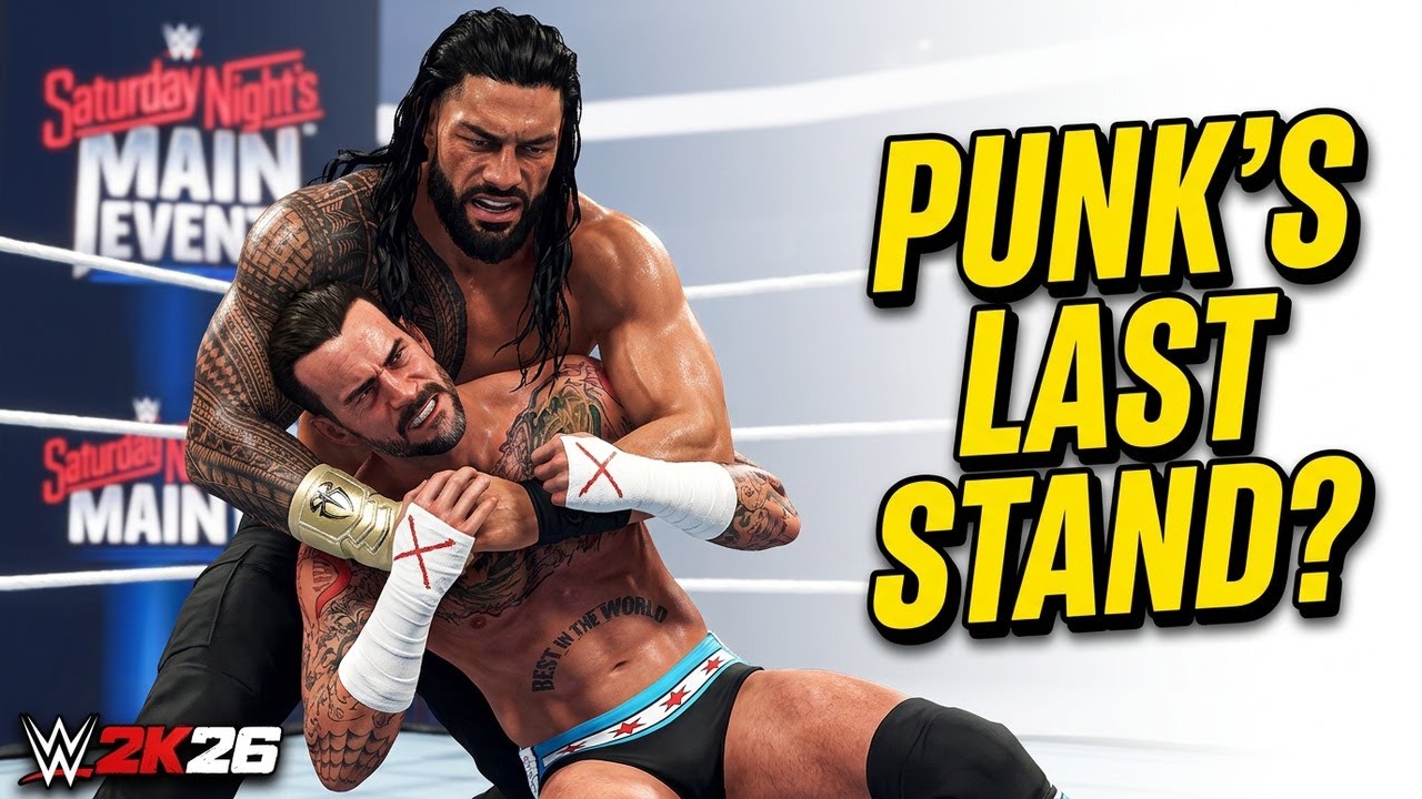 Roman Reigns vs CM Punk Who Takes It WWE2K26