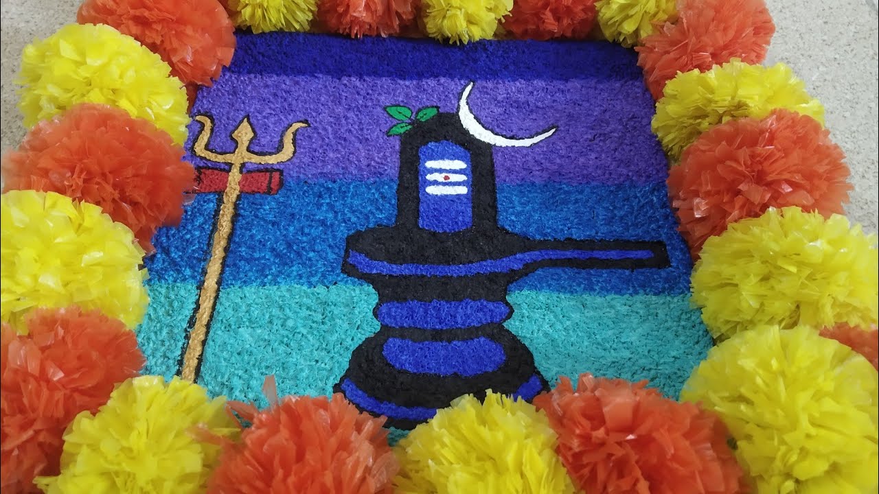I Made Art Using Only Tissue Paper | Mahashivratri Special DIY