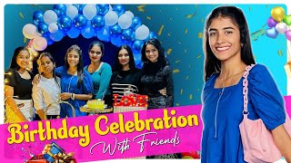 Birthday Celebration With Friends 🎂 #nikhilnisha #madhugowda | Nikhil Nisha Vlogs