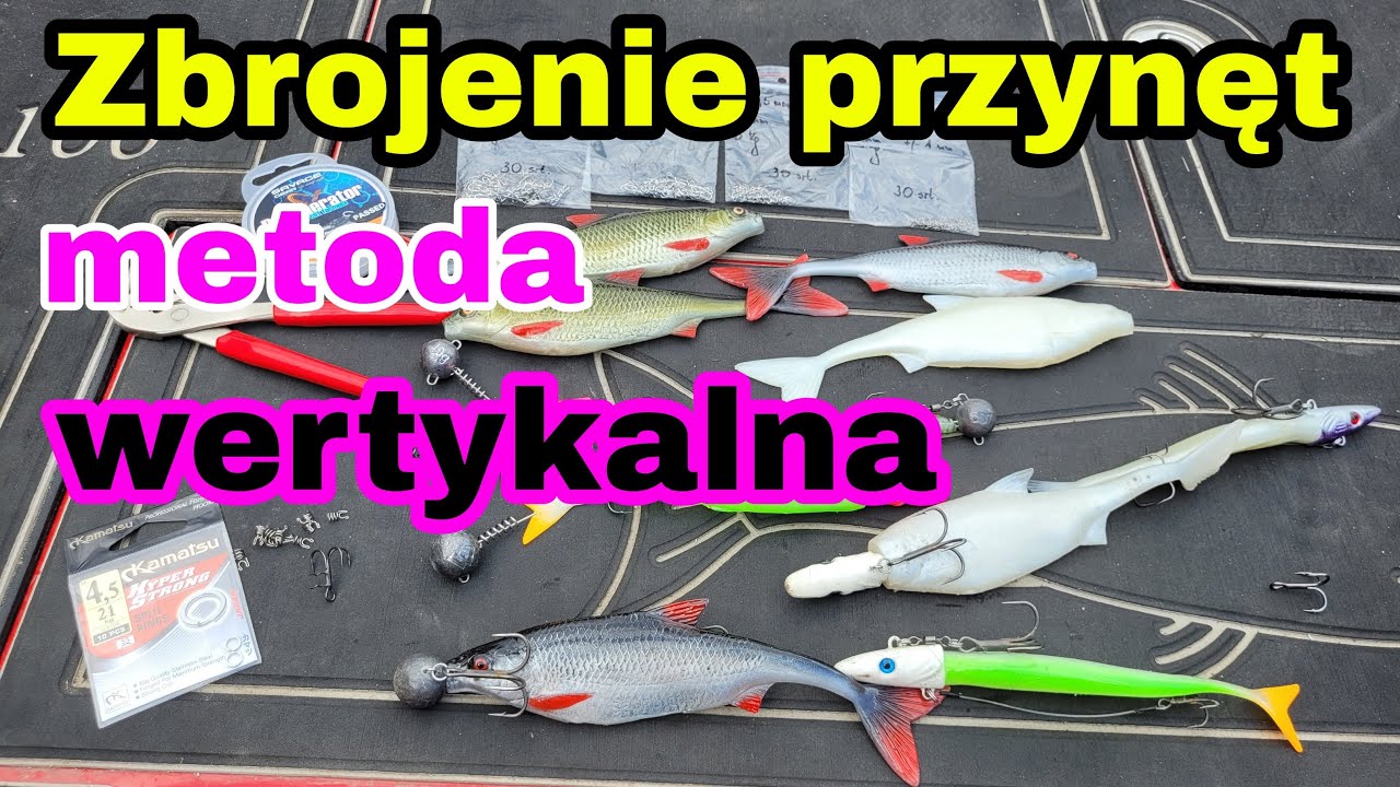 Jak zbroję przynęty do metody wertykalnej #SewroCustomBait #Graff #VerticalJigging