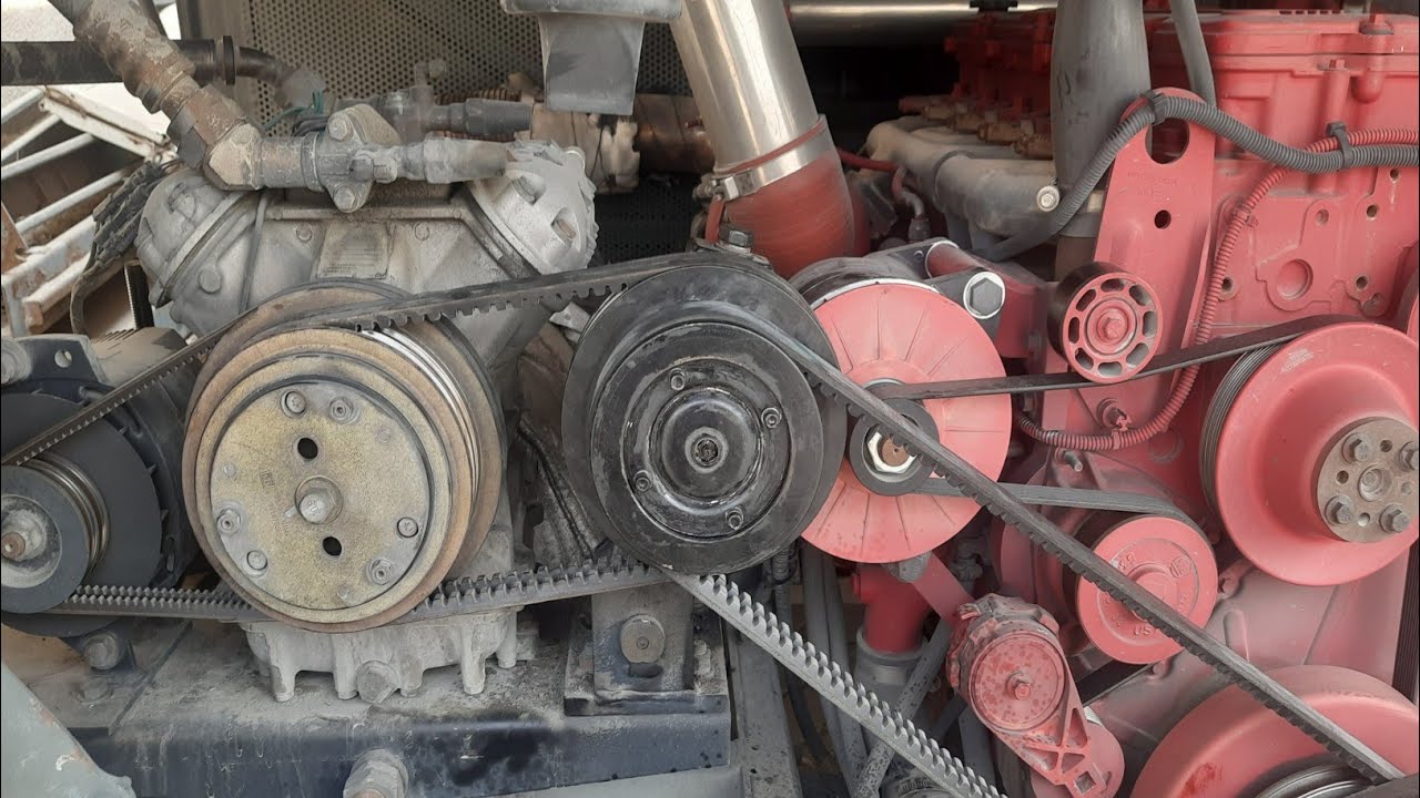 AC Compressor Belt Adjuster Bearing Change // AC کمپریسر بیلٹ ایڈجسٹر بیئرنگ 