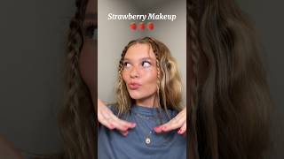 STRAWBERRY MAKEUP🍓🫶🏼 i think this trend is the cutest thing ever🥹